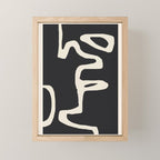 abstract minimal 56 Mini Art Print Gallery Image 1