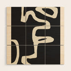 abstract minimal 56 Wood Wall Art Gallery Image 1