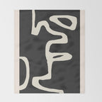 abstract minimal 56 Throw Blanket Gallery Image 2