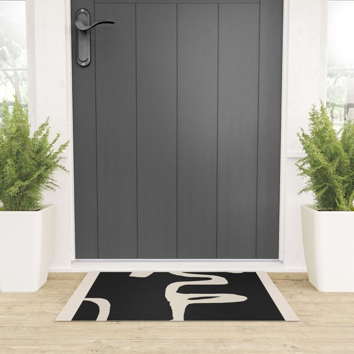 abstract minimal 56 Welcome Mat Gallery Image 3