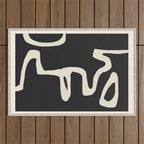 abstract minimal 56 Outdoor Rug Gallery Image 1