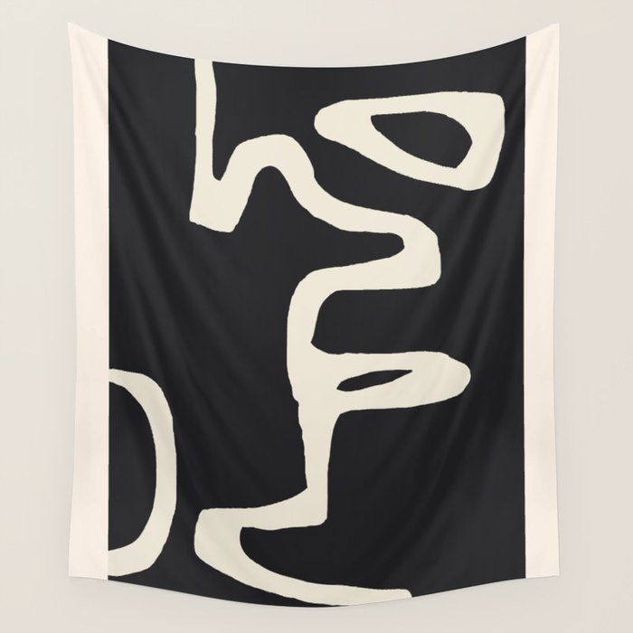abstract minimal 56 Wall Tapestry Gallery Image 1