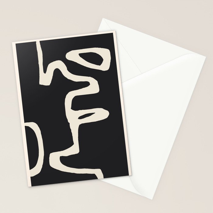 abstract minimal 56 Stationery Card Gallery Image 2