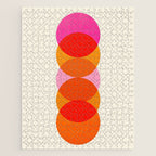 Abstraction_COLOUR_CIRCLES_001 Jigsaw Puzzle Gallery Image 1