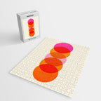 Abstraction_COLOUR_CIRCLES_001 Jigsaw Puzzle Gallery Image 2