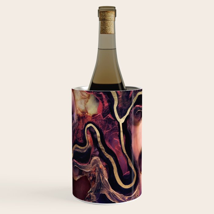 Golden River Abstract Wine Chiller Gallery Image 1