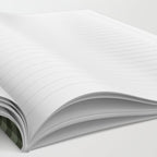 Gingham Plaid Pattern - Forest Green Notebook Gallery Image 2