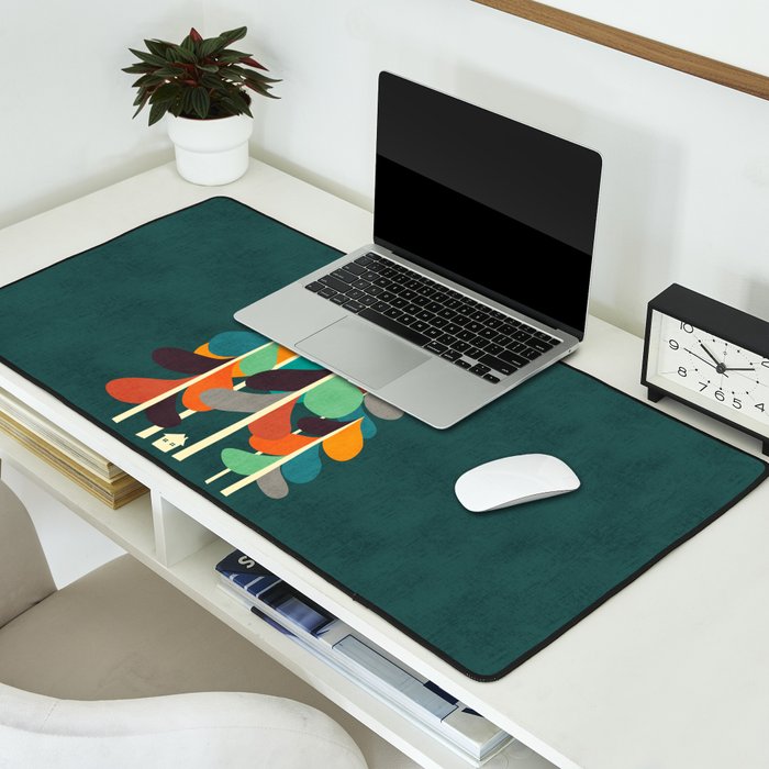 Cabin in the woods Desk Mat Gallery Image 2