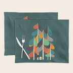 Cabin in the woods Placemat Gallery Image 1