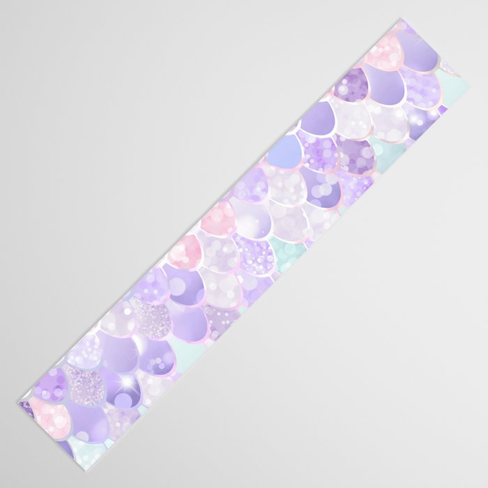 Mermaid Pastel Aesthetics Table Runner Gallery Image 3