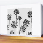 Black & White Palms 3 Wall Mural Gallery Image 2