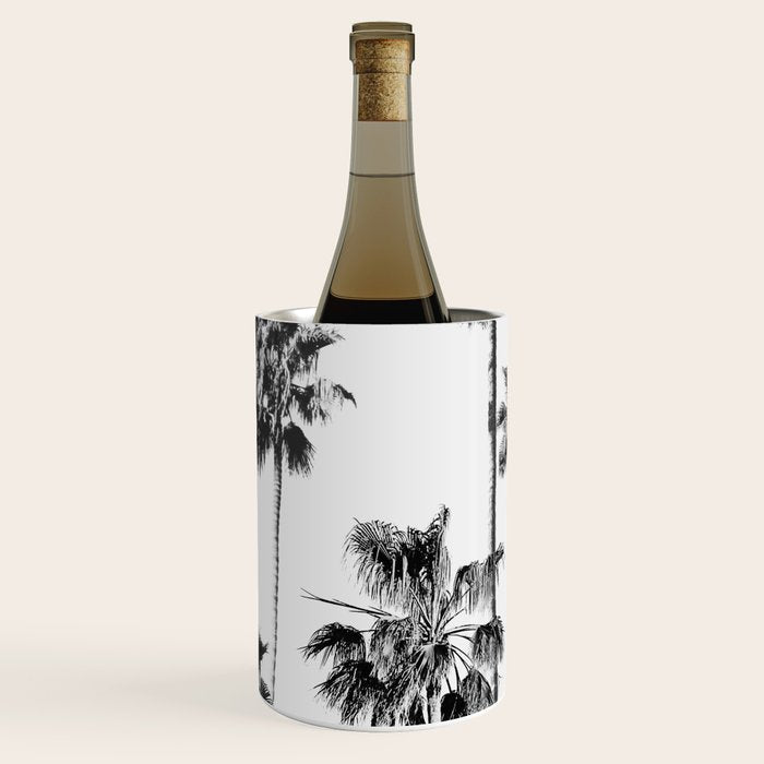 Black & White Palms 3 Wine Chiller Gallery Image 2