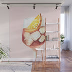 Aperol Spritz: Retro Classic Cocktail 01 Wall Mural Gallery Image 1