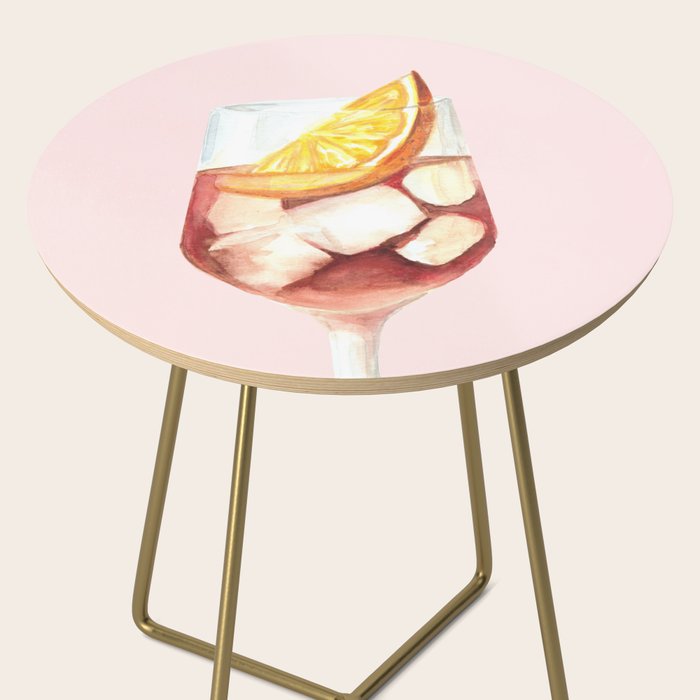 Aperol Spritz: Retro Classic Cocktail 01 Side Table Gallery Image 2