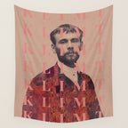 for Gustav Klimt Wall Tapestry Gallery Image 4
