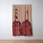 for Gustav Klimt Window Curtain Gallery Image 3