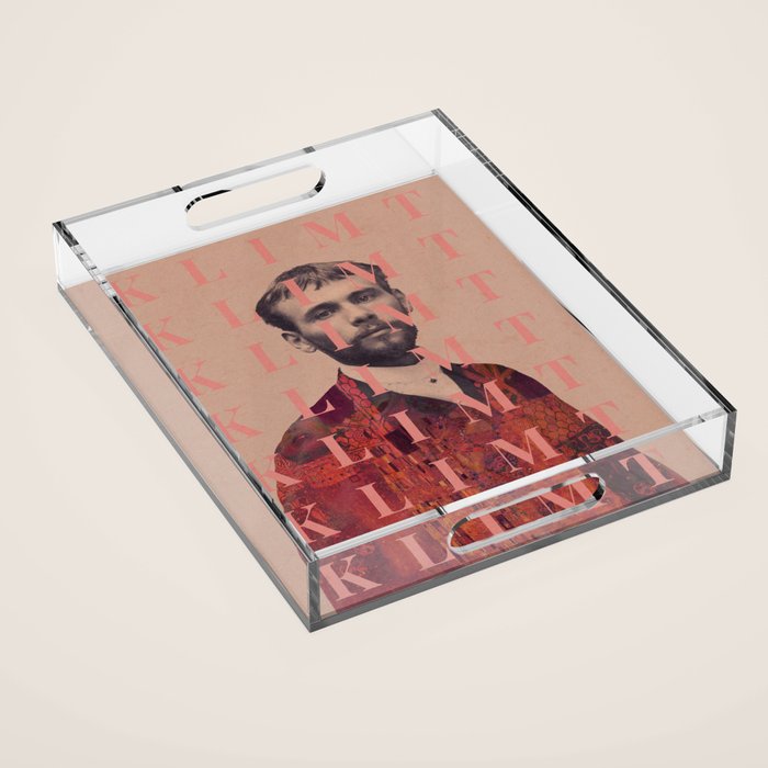 for Gustav Klimt Acrylic Tray Gallery Image 1