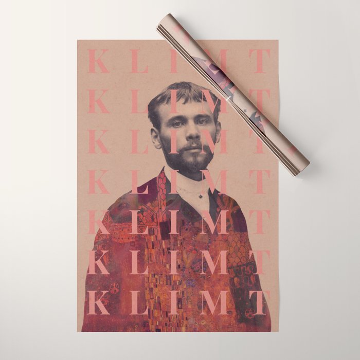 for Gustav Klimt Wrapping Paper Gallery Image 1