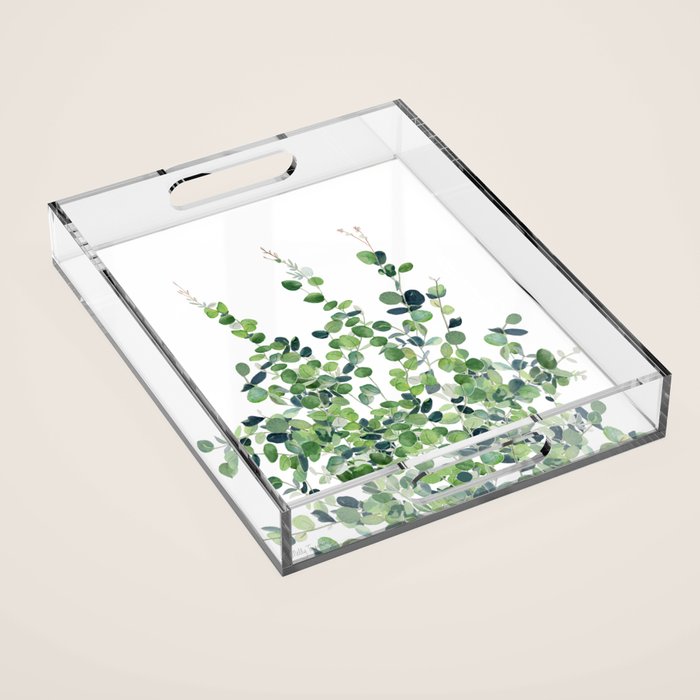 Eucalyptus  Acrylic Tray Gallery Image 1