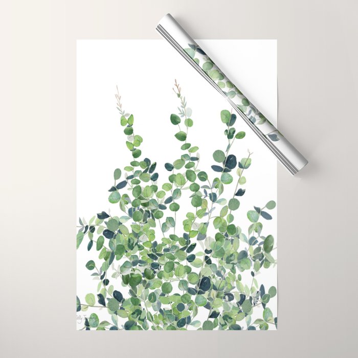 Eucalyptus  Wrapping Paper Gallery Image 1