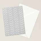 Boho Big Arrows in Grey Stationery Card Gallery Image 2