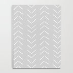 Boho Big Arrows in Grey Notebook Gallery Image 4