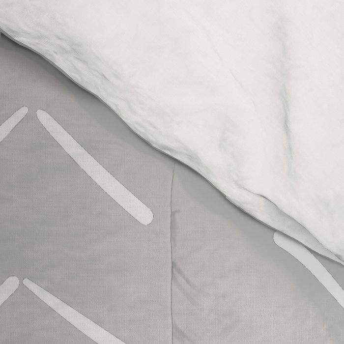 Boho Big Arrows in Grey Comforter Gallery Image 4