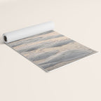 Pastel Tones Ocean In Holland Photo | Dutch Coast Seafoam And Waves Art Print | Travel Photography Yoga Mat Gallery Image 2