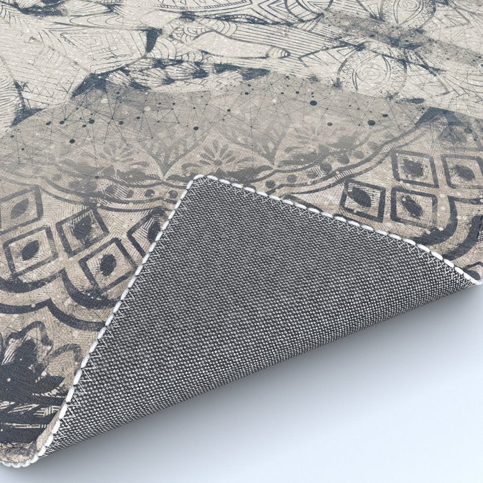 Indian Elephant Mandala Rug Gallery Image 4