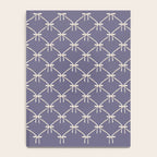 Bows & Ribbons Pattern XXXIII Neutral Lavender Purple Notebook Gallery Image 4
