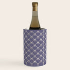Bows & Ribbons Pattern XXXIII Neutral Lavender Purple Wine Chiller Gallery Image 1