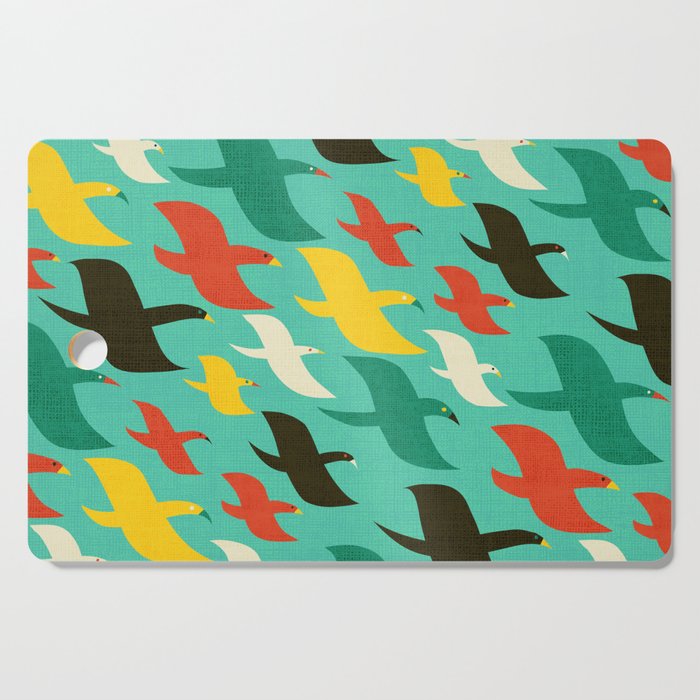 Birds are flying Cutting Board Gallery Image 1