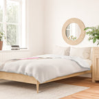 Bubble Gum Sneaky Llama Duvet Cover Gallery Image 2