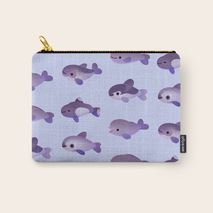 Porpoise Day Carry All Pouch Gallery Image 1