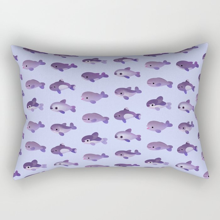Porpoise Day Rectangular Pillow Gallery Image 1
