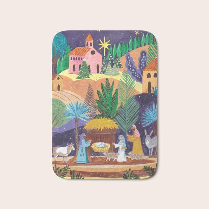 Joy to the World Bath Mat Gallery Image 1