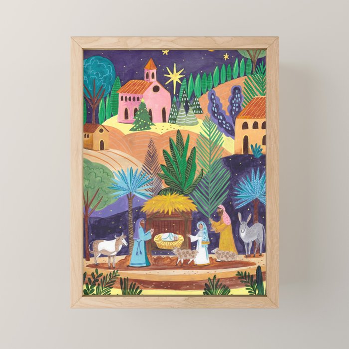Joy to the World Mini Art Print Gallery Image 1