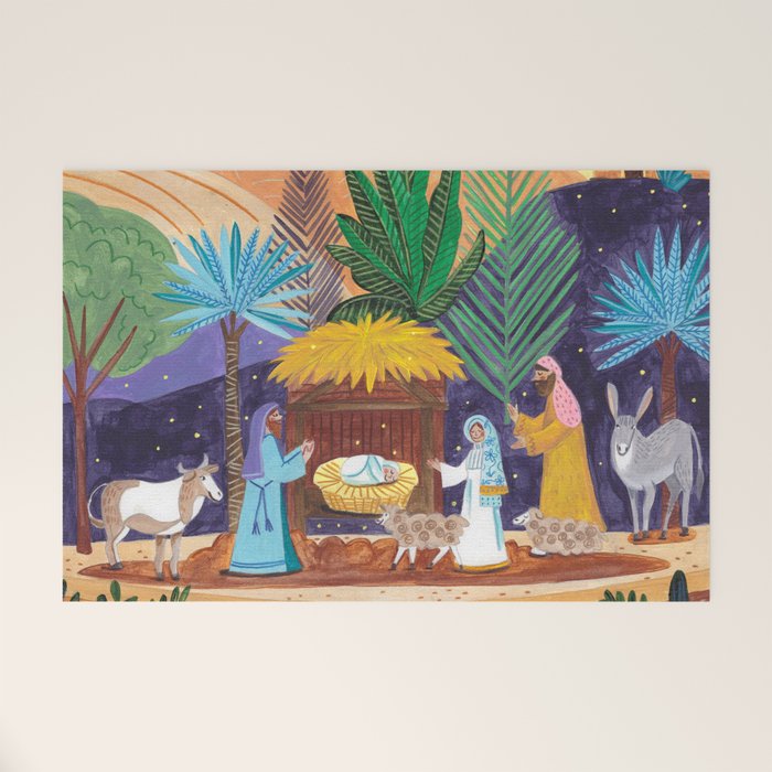Joy to the World Welcome Mat Gallery Image 1