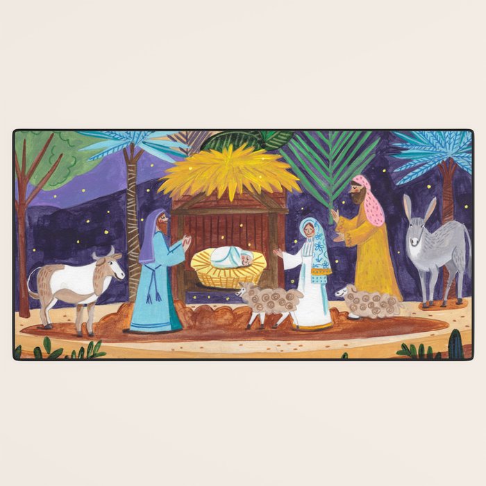 Joy to the World Desk Mat Gallery Image 3
