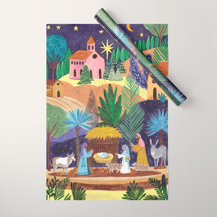 Joy to the World Wrapping Paper Gallery Image 1