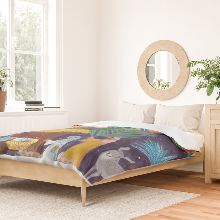 Joy to the World Duvet Cover Gallery Image 2