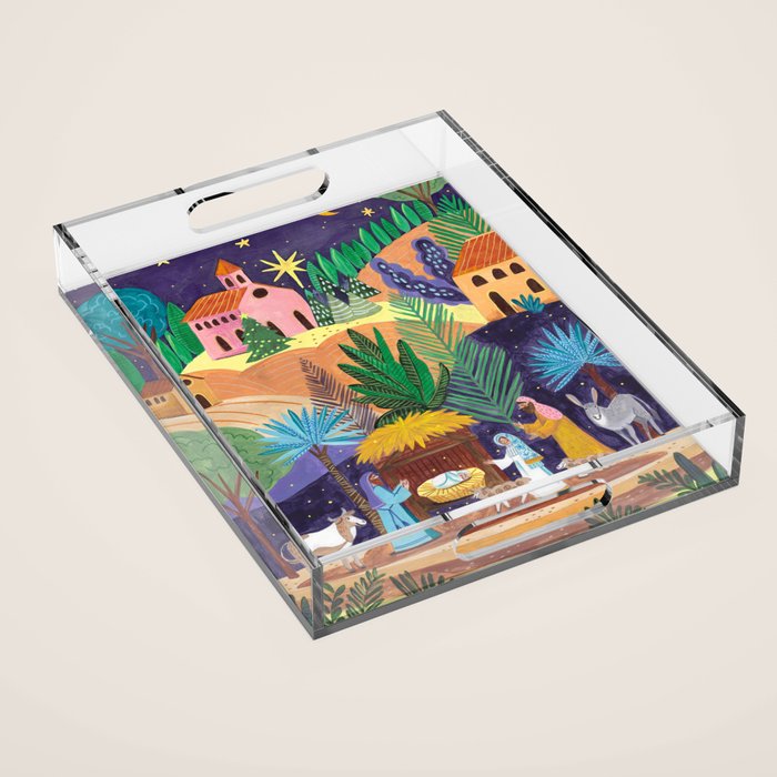 Joy to the World Acrylic Tray Gallery Image 1