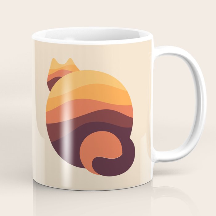 Cat Landscape 167 Coffee Mug Gallery Image 1