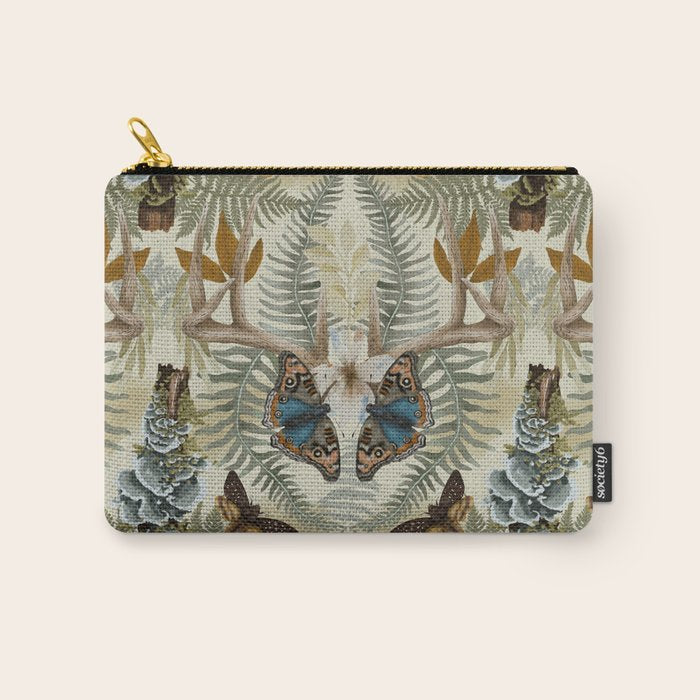 Lush boho forest C Carry All Pouch Gallery Image 1