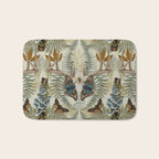 Lush boho forest C Bath Mat Gallery Image 1