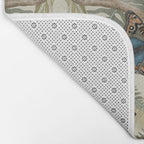 Lush boho forest C Bath Mat Gallery Image 2