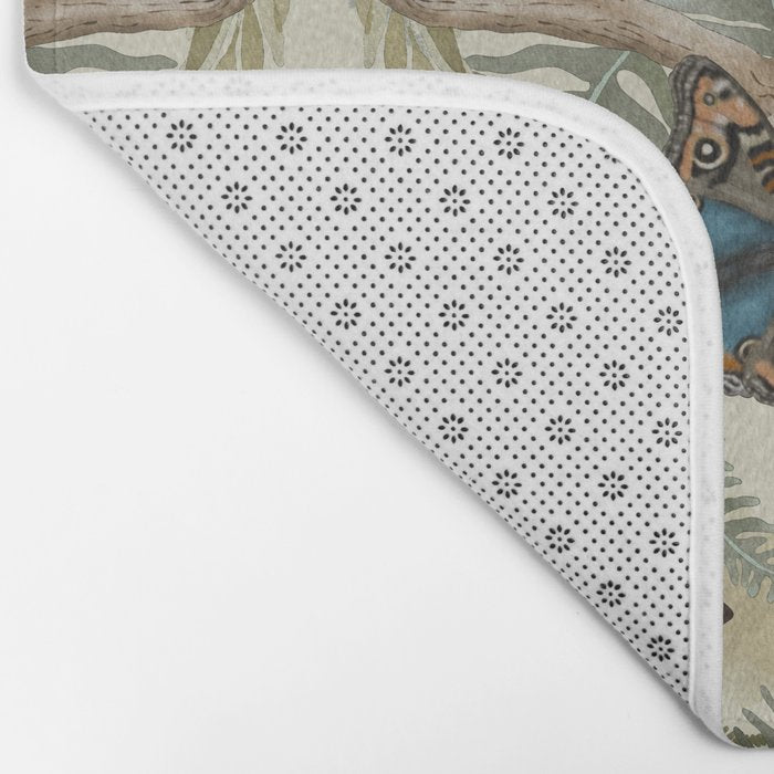 Lush boho forest C Bath Mat Gallery Image 2