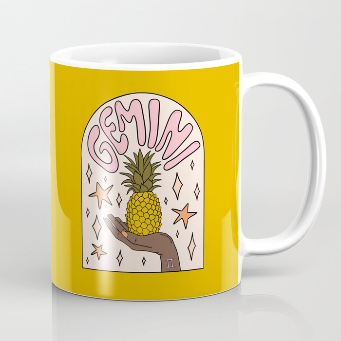 Gemini Pineapple Coffee Mug Gallery Image 1