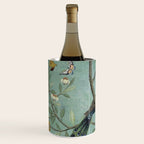 A Teal of Two Birds Chinoiserie Wine Chiller Gallery Image 2