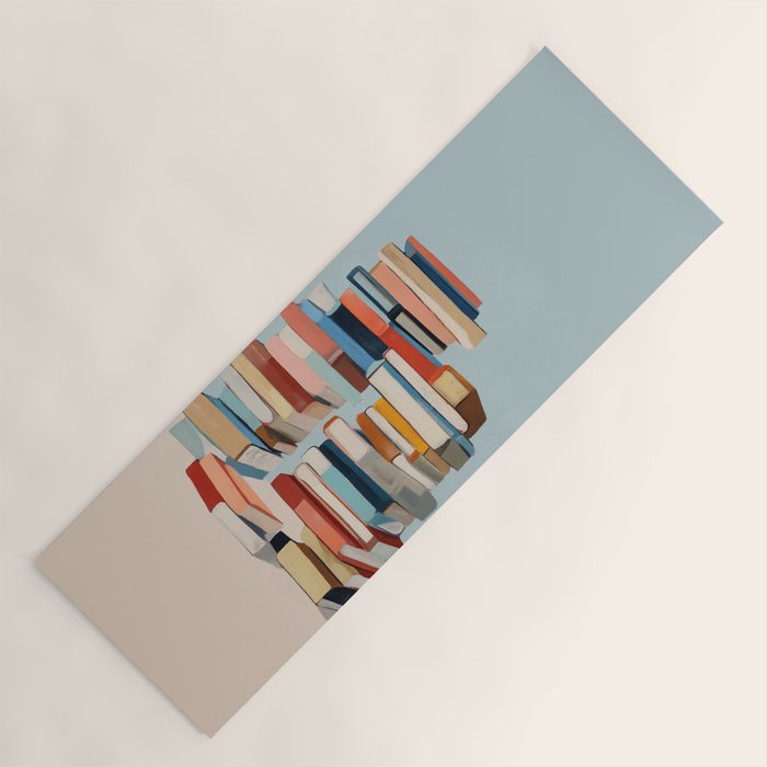 Books in Balance Yoga Mat Gallery Image 1
